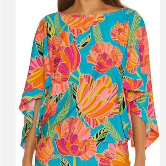 Trina Turk  Poppy Swimsuit Cover Up NEW Size Medium - Picture 8 of 14